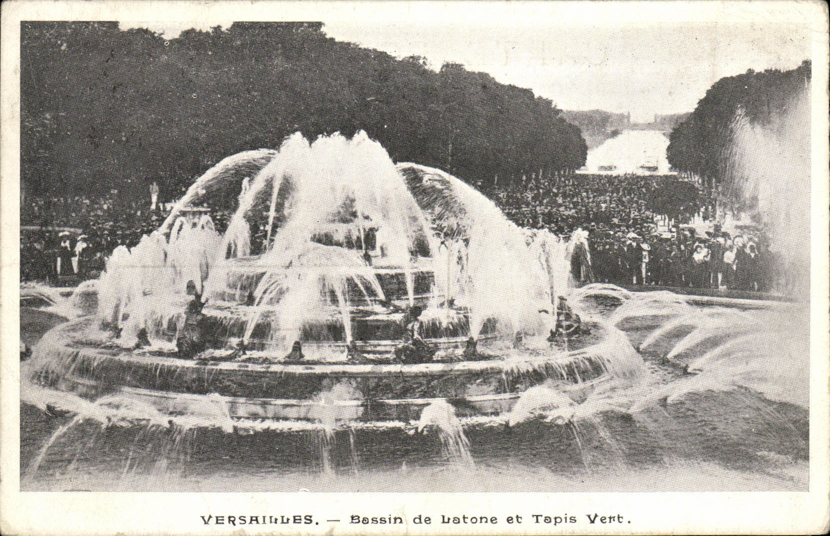 CPA Versailles Bassin de Latone et Tapis Vert