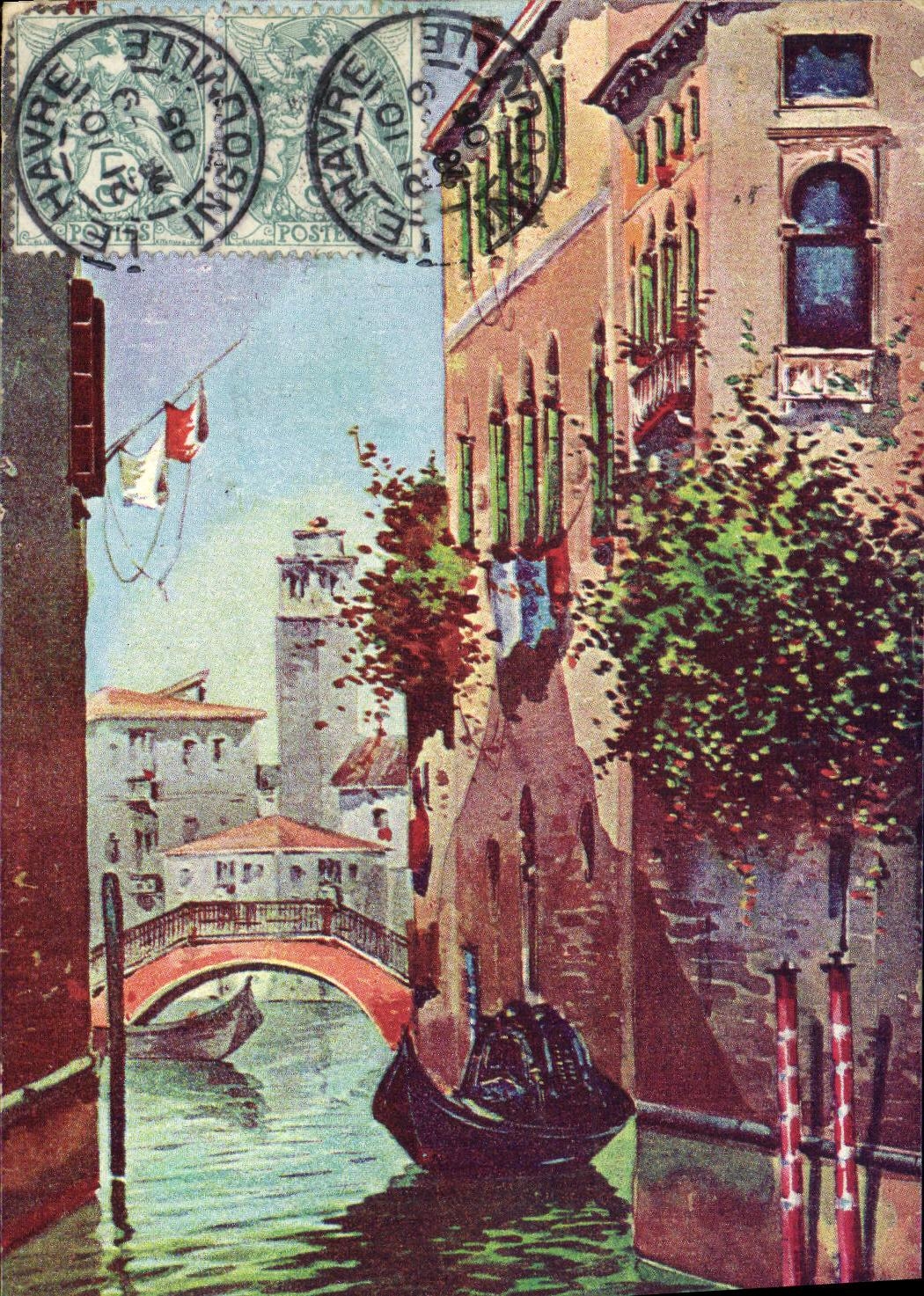 CPA Fantaisie Venise