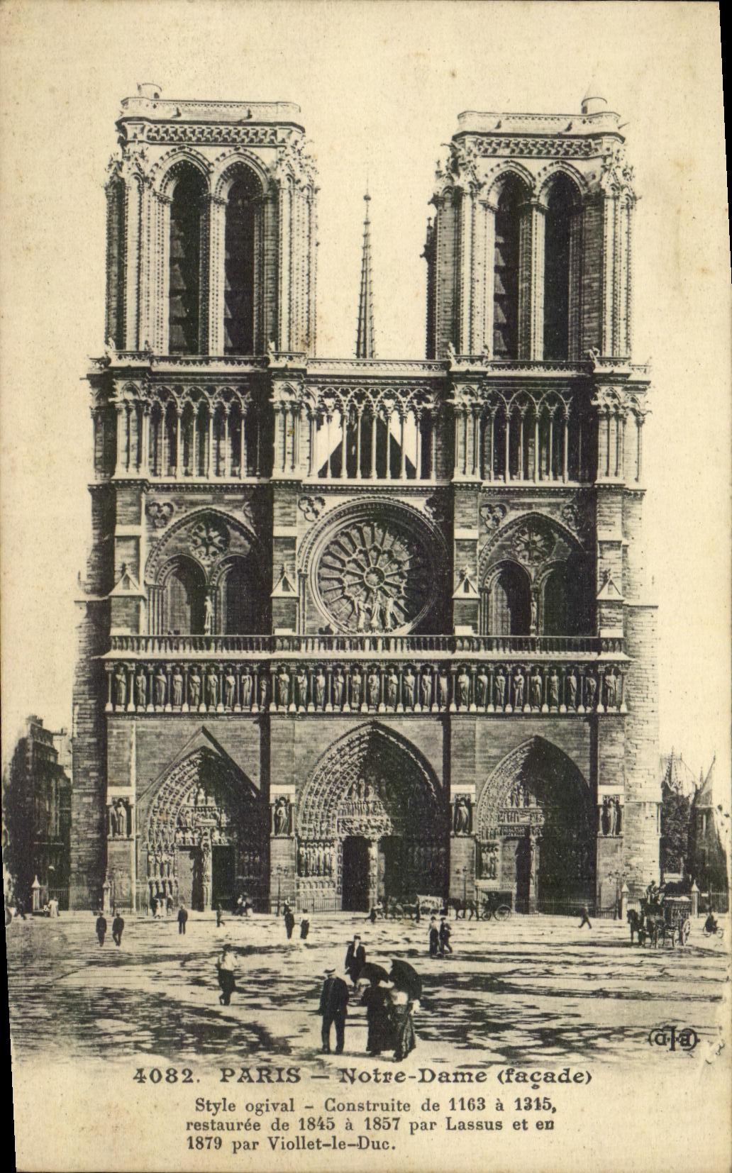 CPA Palais notre Dame 