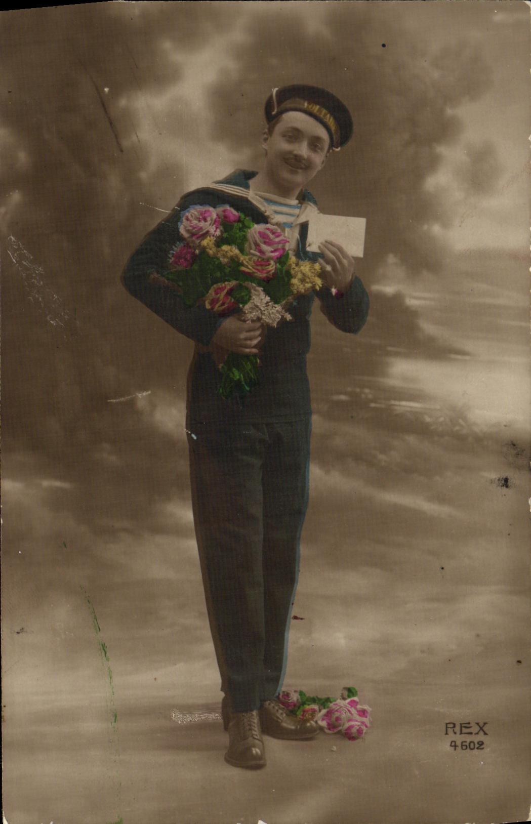 CPA Soldat Marin Militaria