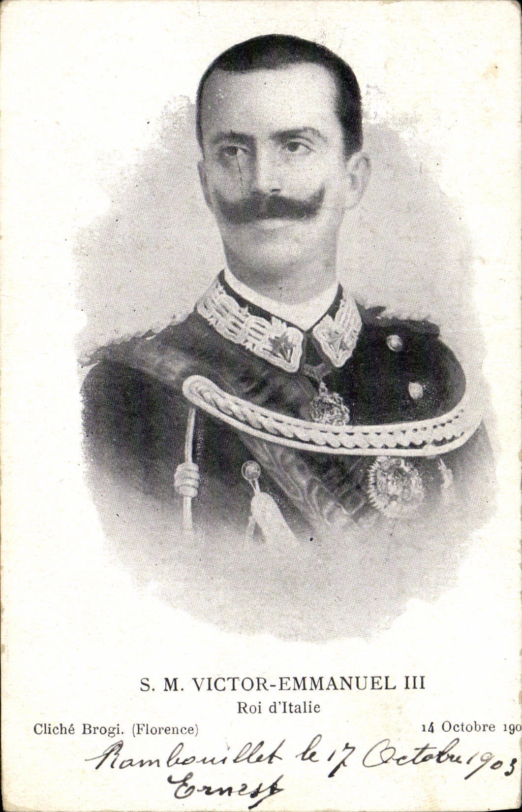 CPA Victor Emmanuel III Roi d Italie