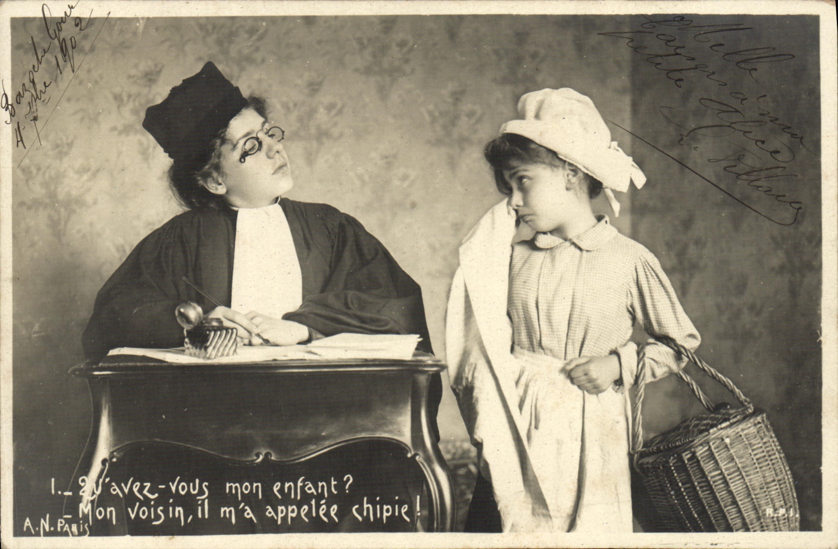 CPA Enfants Juge avocat