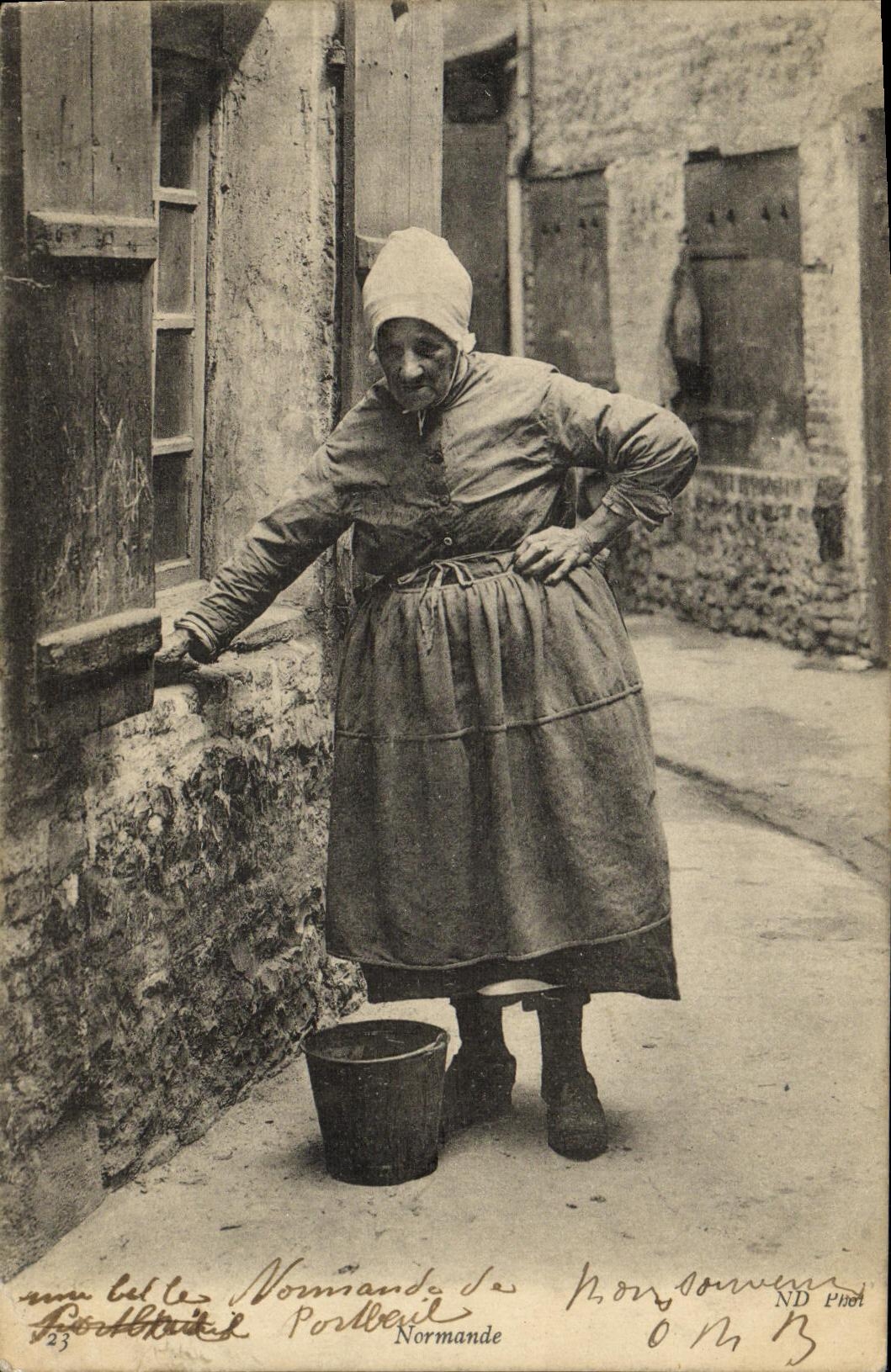 CPA Normande Folklore 