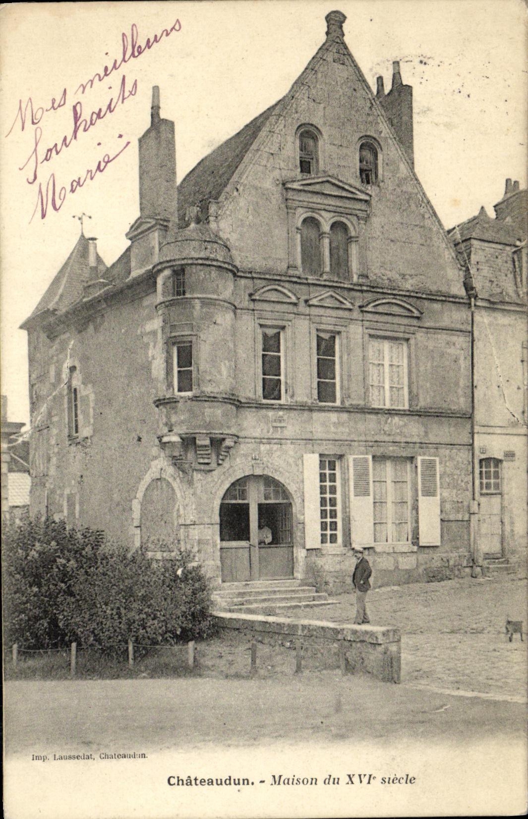CPA Chateaudun Maison du 16eme