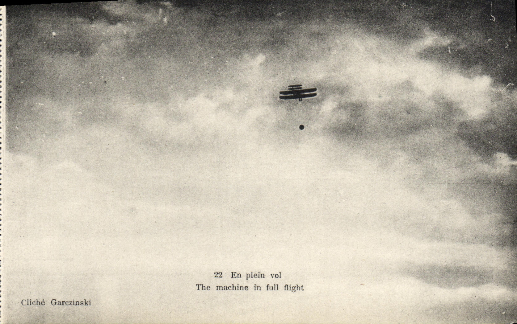 CPA Aviation Wilbur Wright En plein vol Avion