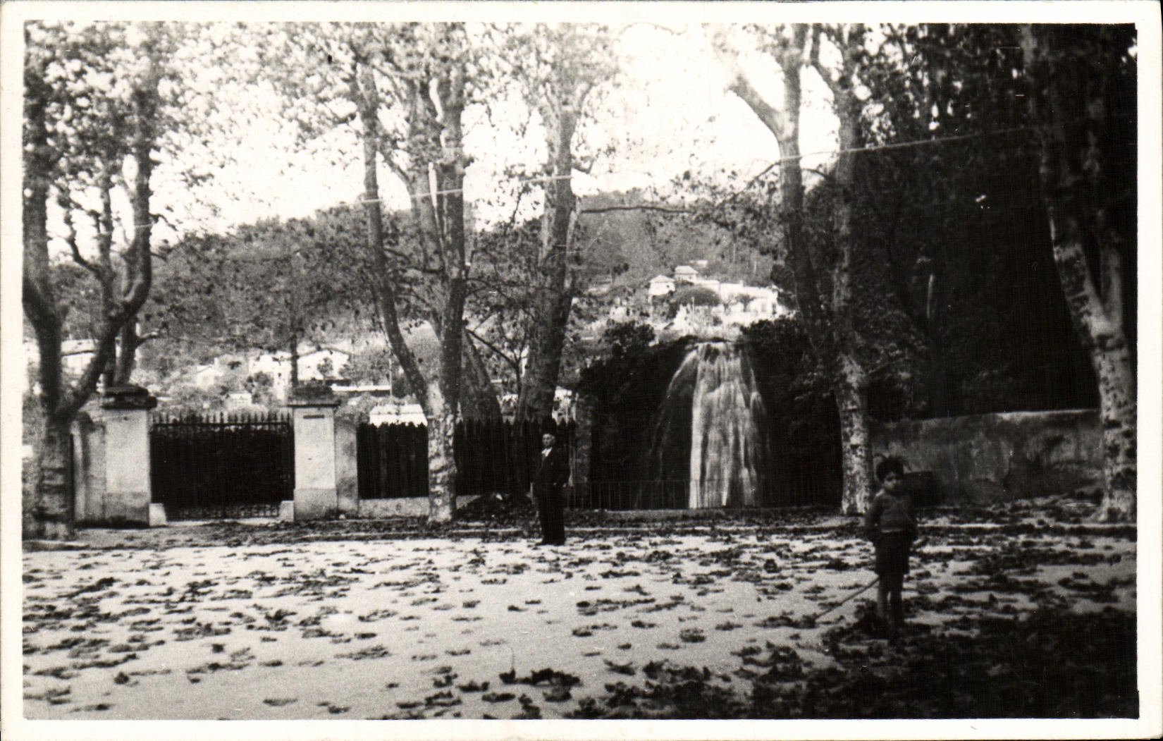 MODERN CARD Street in a village