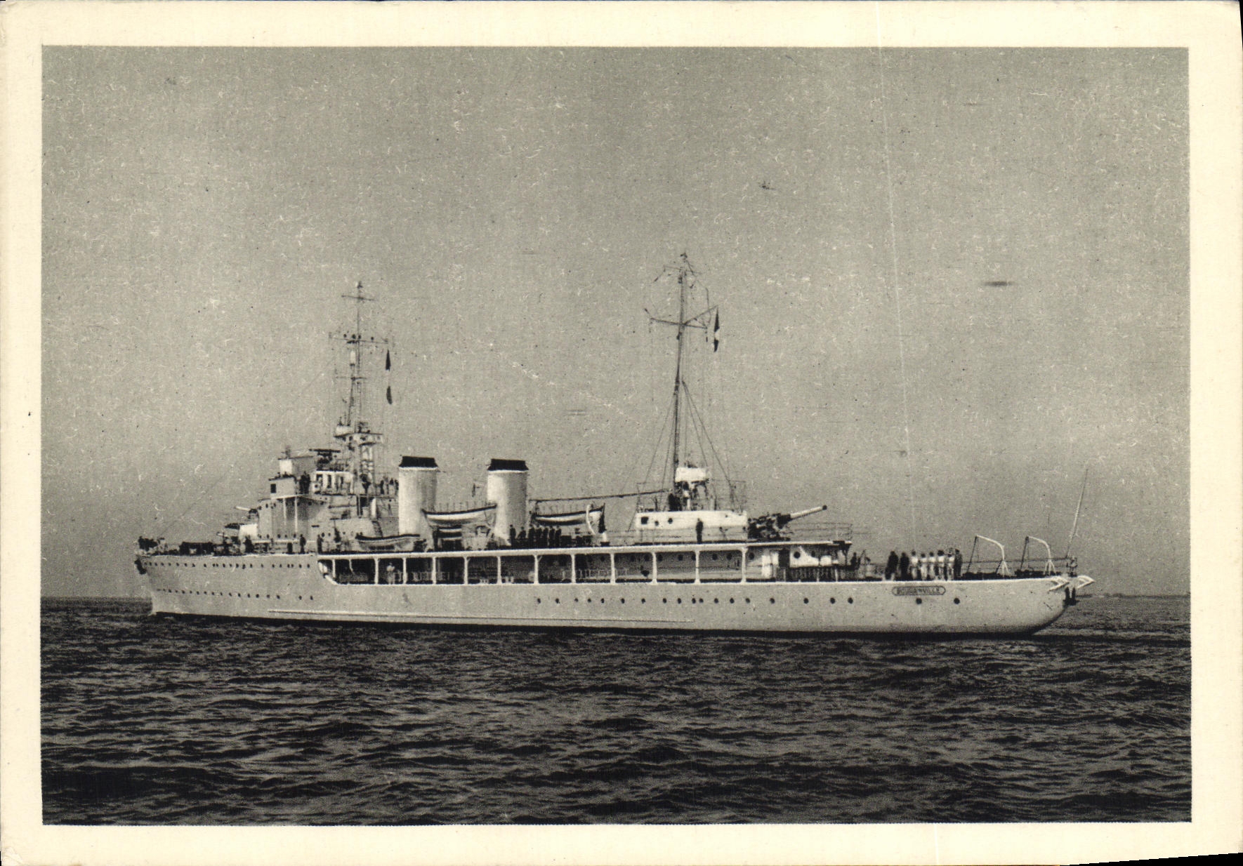 CPA Bateau Aviso colonial de Bougainville 2000 tonnes