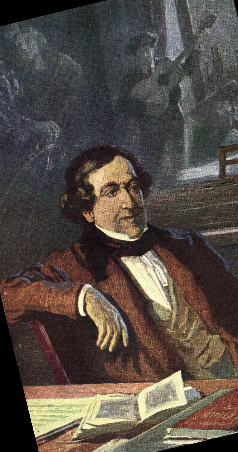 Fantasia Balestrieri Rossini de la POSTAL de la VENDIMIA que compone al peluquero de Sevilla