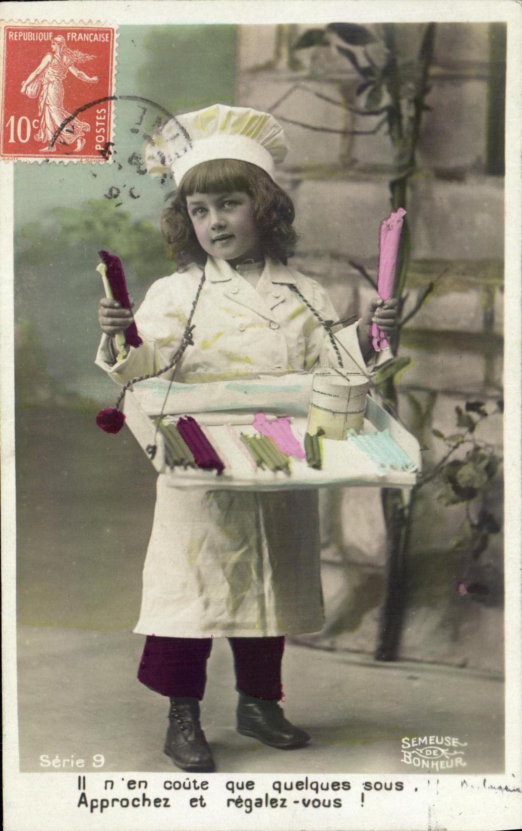 CPA Fantaisie Enfant Patissier