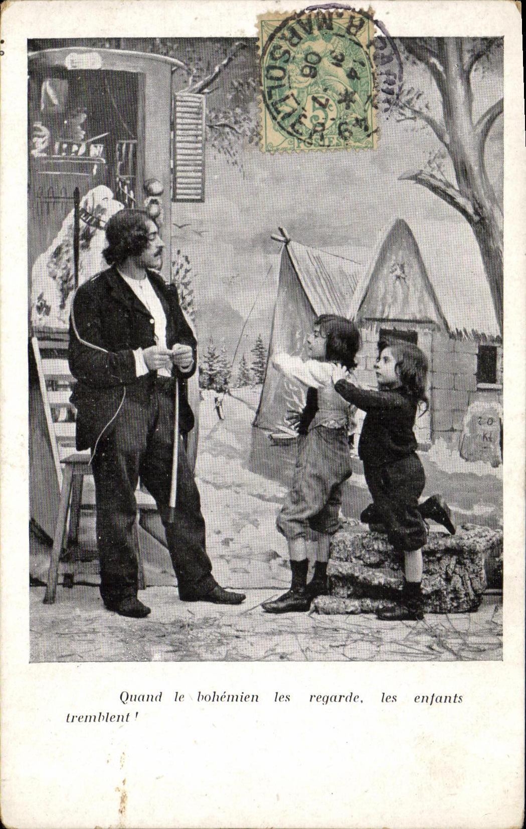 CPA Fantaisie Enfants Bohemien