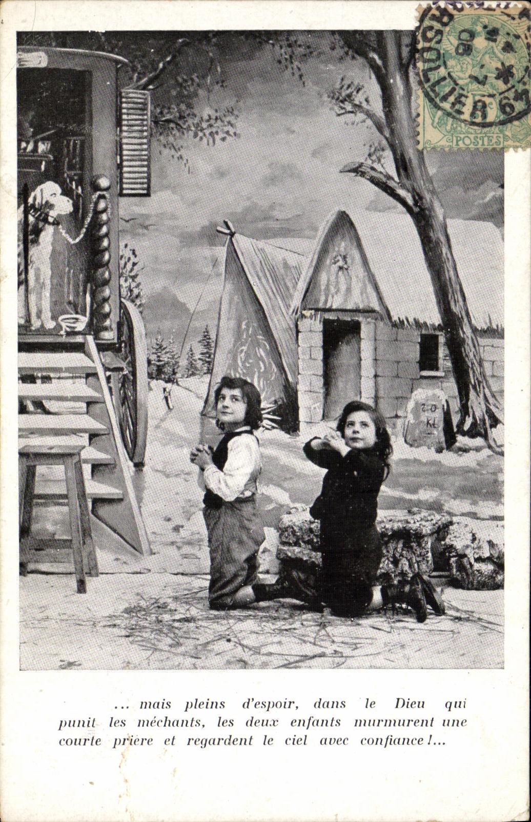 CPA Fantaisie Enfants