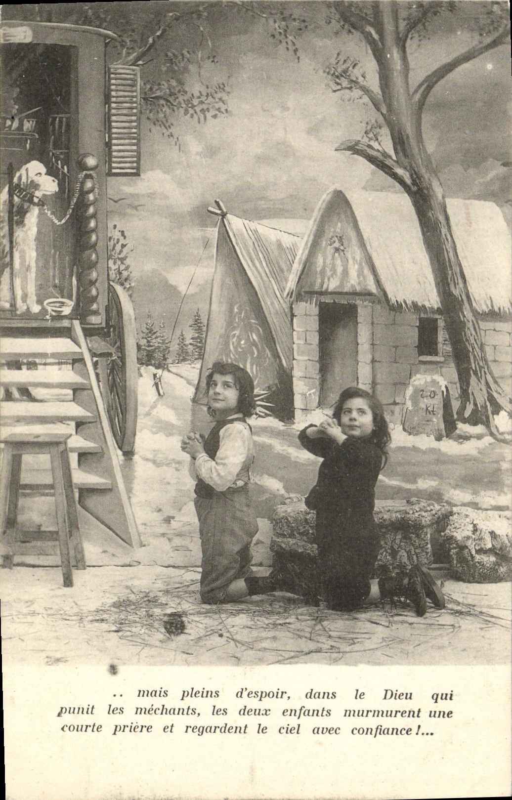 CPA Fantaisie Enfants