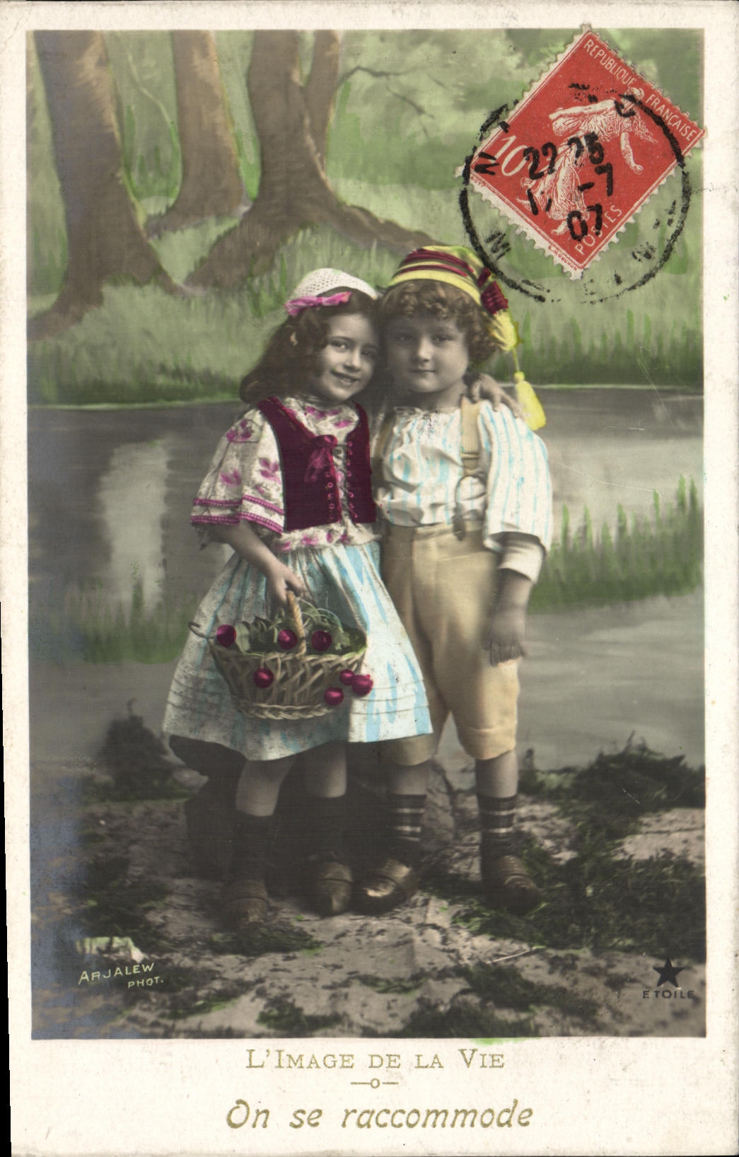 CPA Fantaisie Enfants