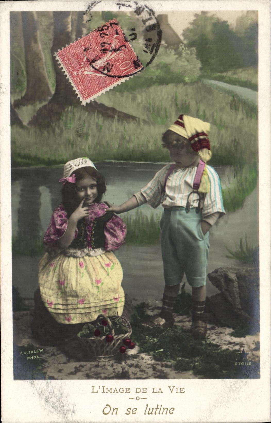 CPA Fantaisie Enfants