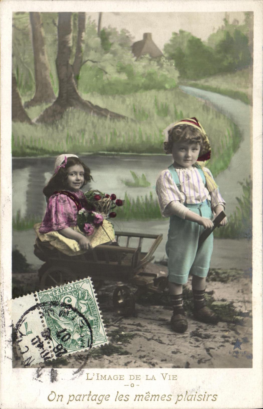 CPA Fantaisie Enfants