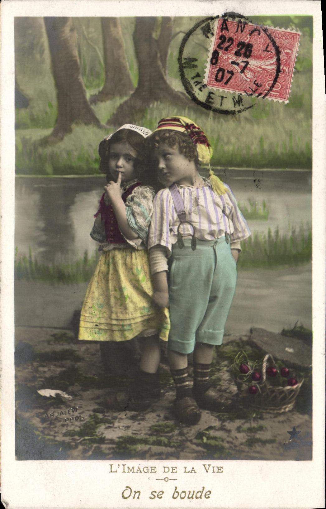 CPA Fantaisie Enfants