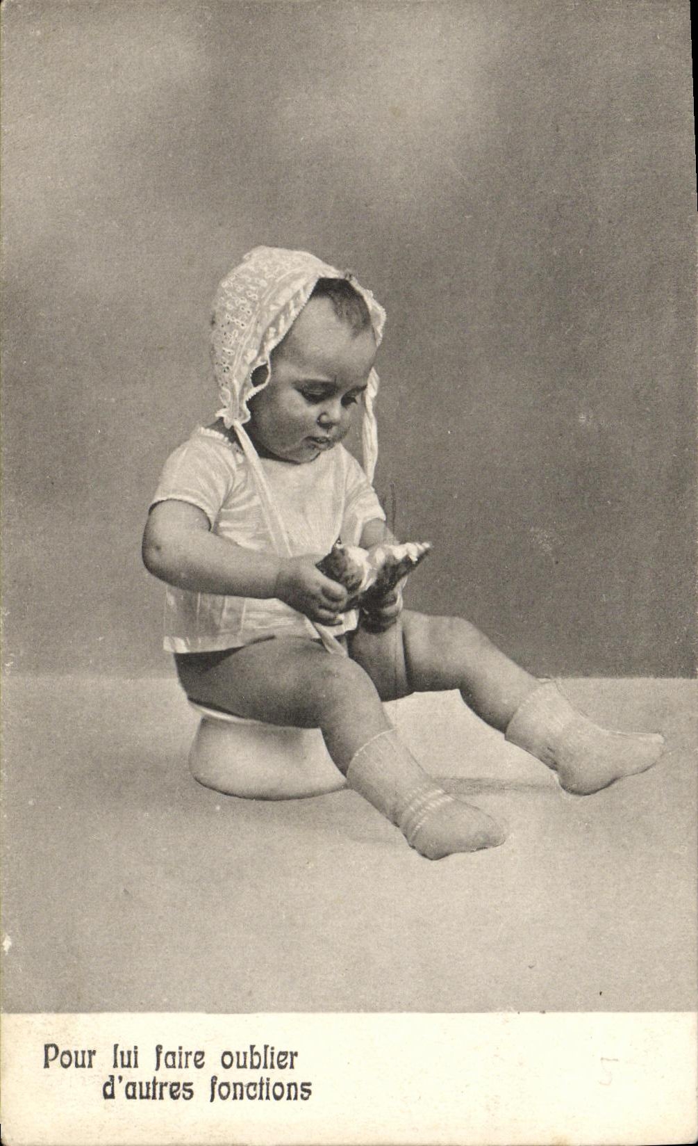 CPA Fantaisie Enfant Bebe