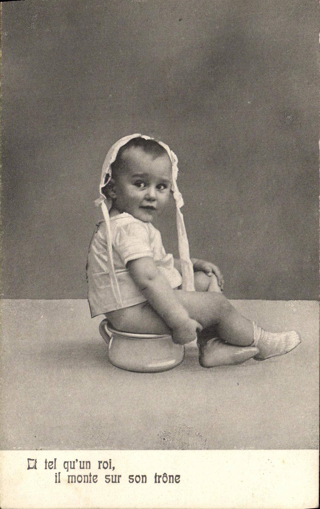 CPA Fantaisie Enfant Bebe