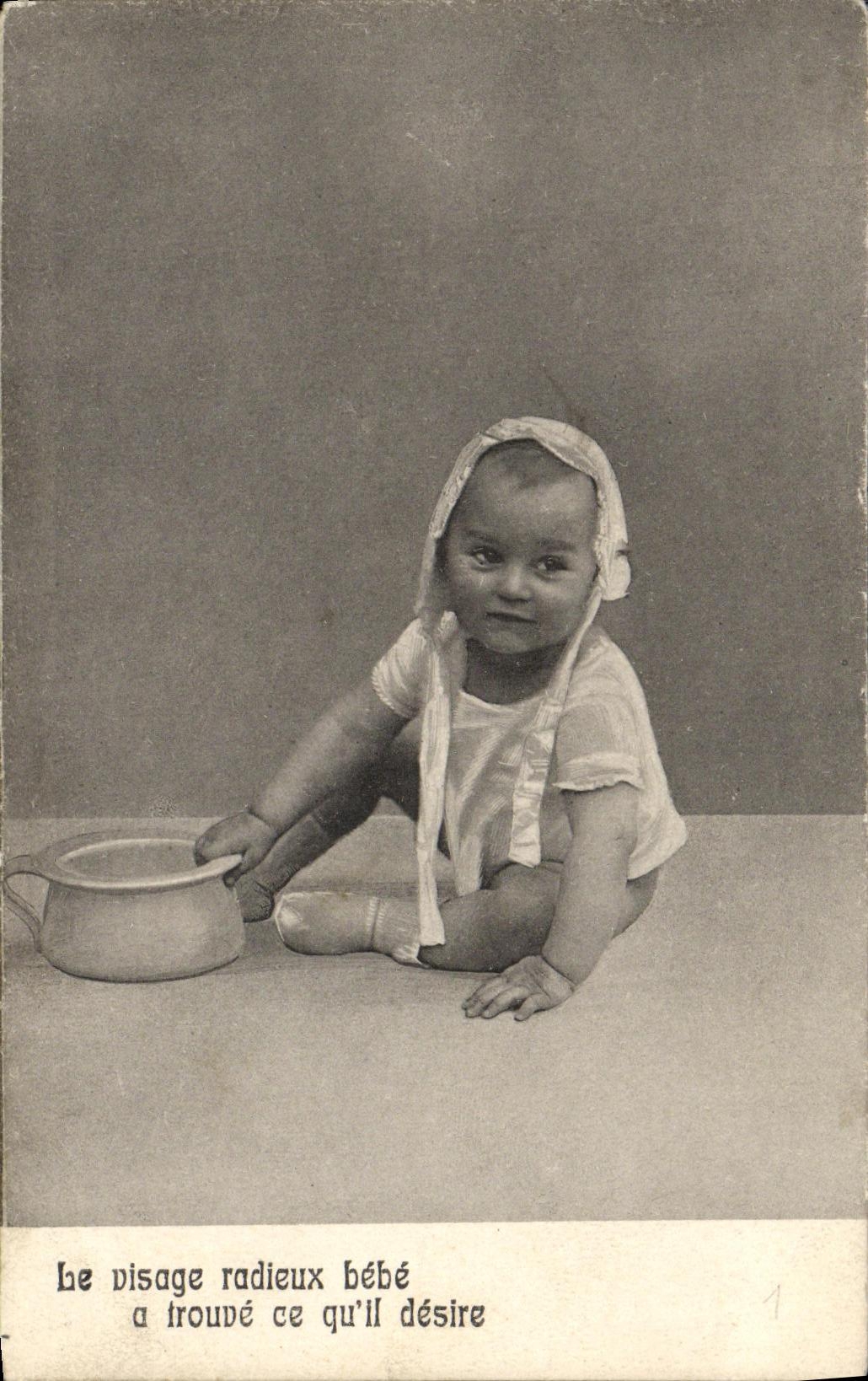 CPA Fantaisie Enfant Bebe