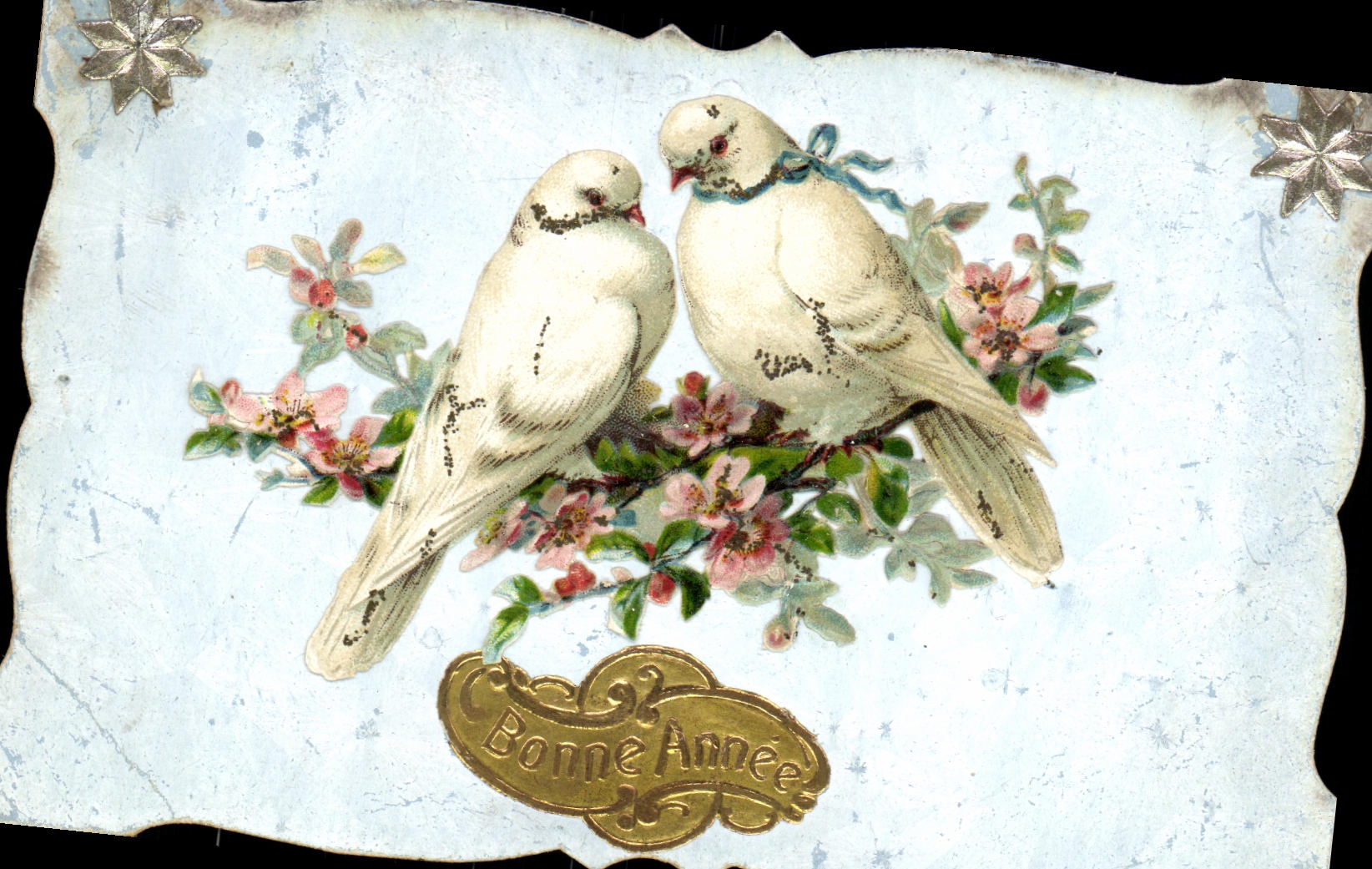 CPA Fantaisie Fleurs Colombes 