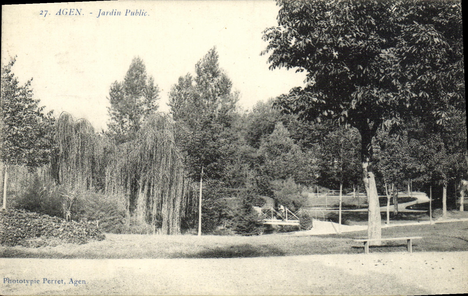 CPA Agen Jardin public 