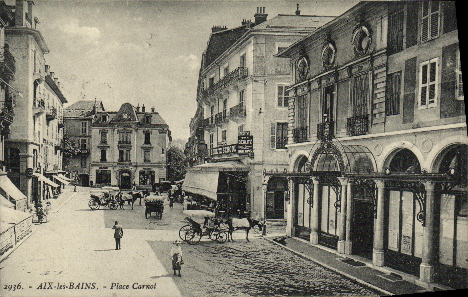CPA Aix les Bains Place Carnot 