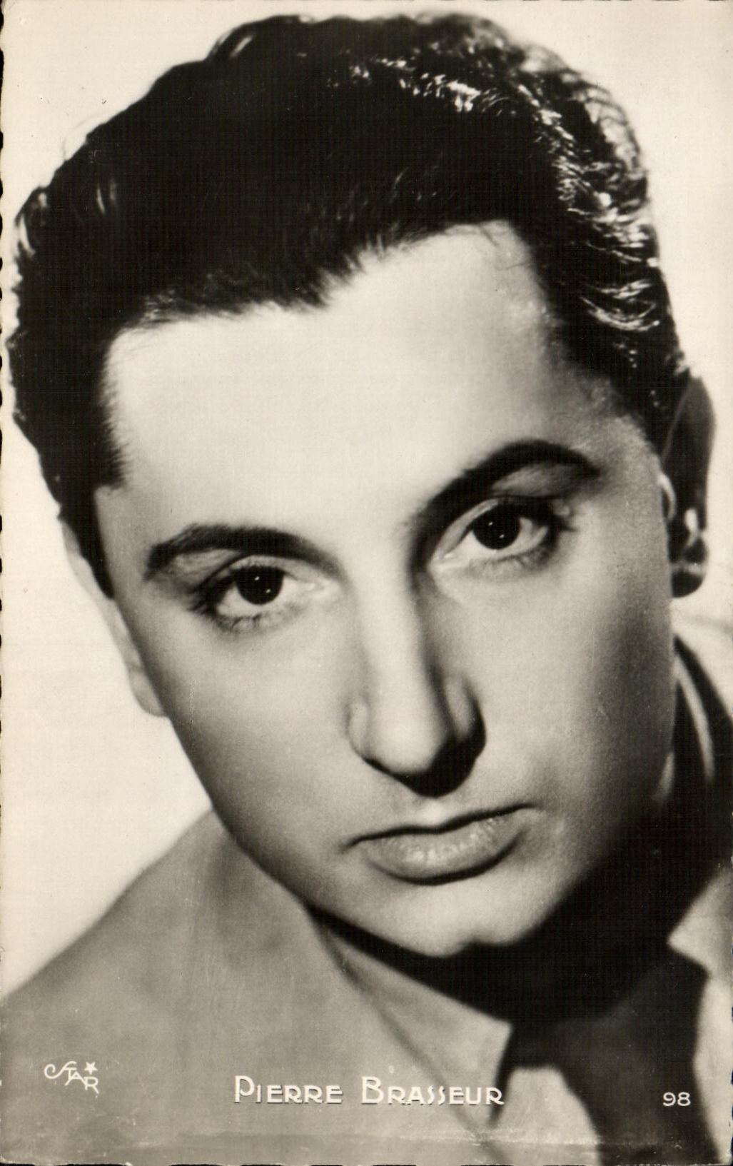 POSTAL Pierre Brasseur de la VENDIMIA