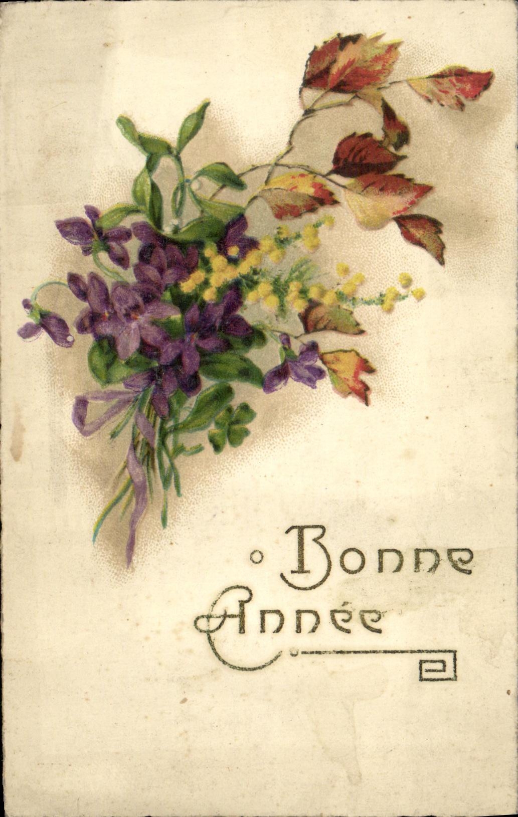 CPA Fantaisie Fleurs