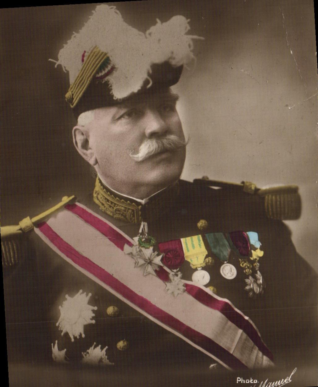 CPA General Joffre Generalissime Militaria