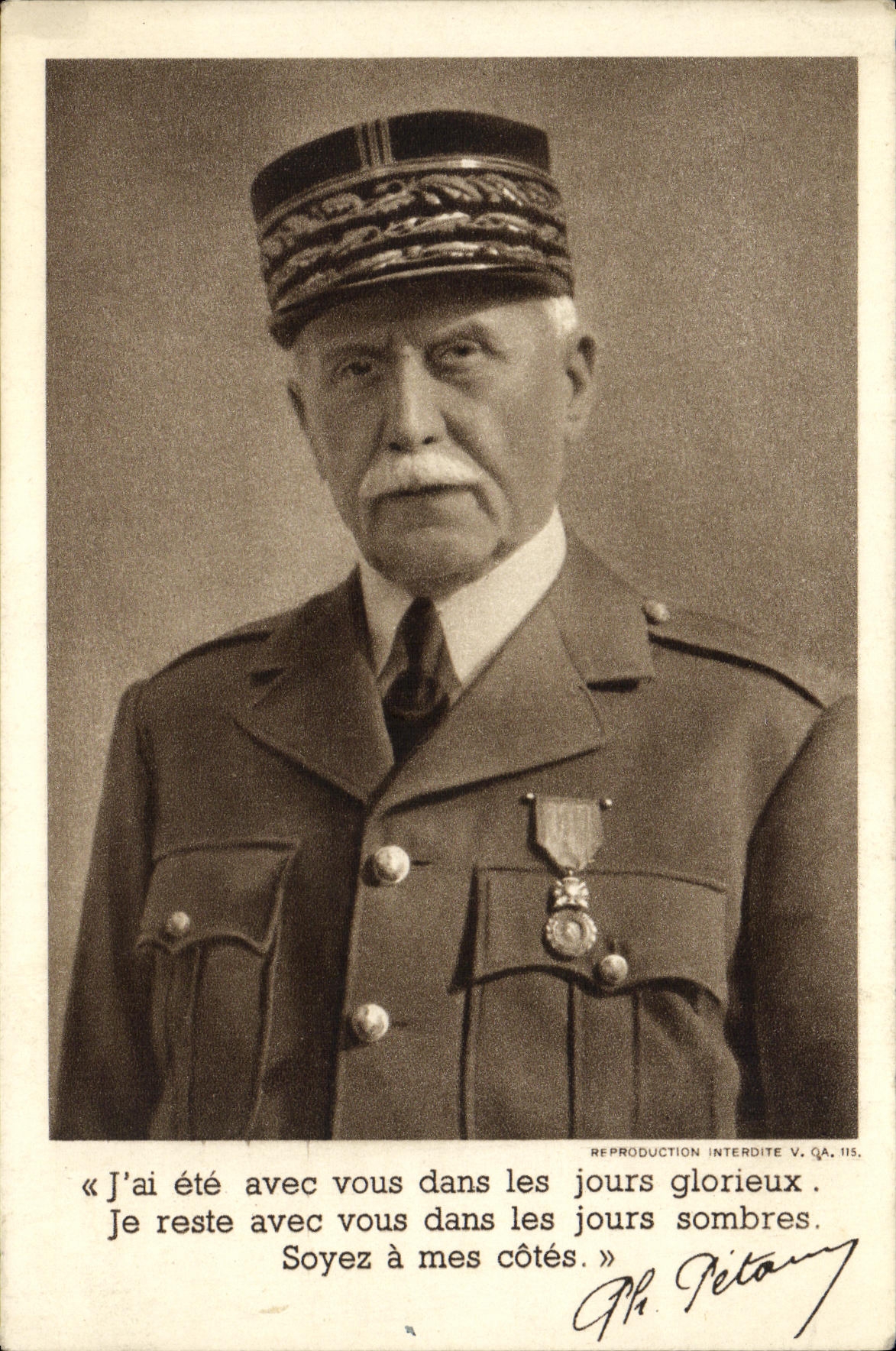 CPA Marechal Petain 
