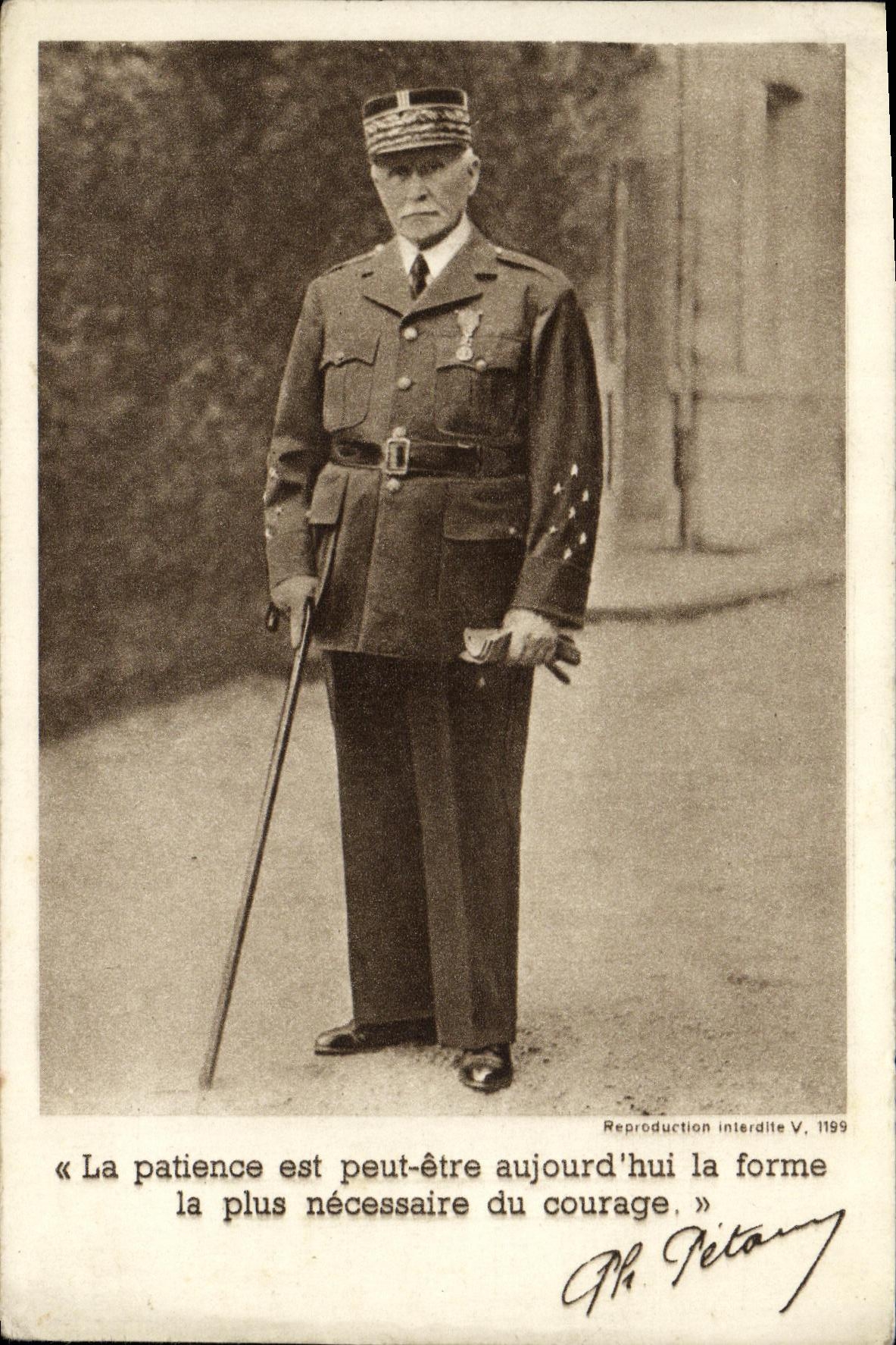 CPA Marechal Petain 