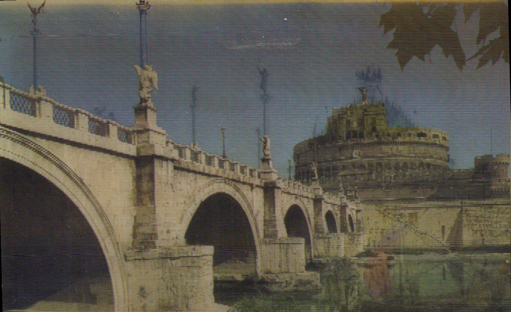 POSTAL MODERNA casa de senorio S angel Roma