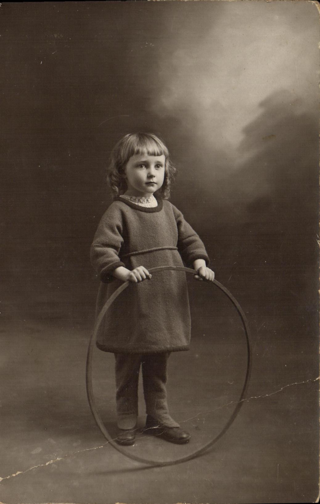 CARTE PHOTO Fantaisie Enfant