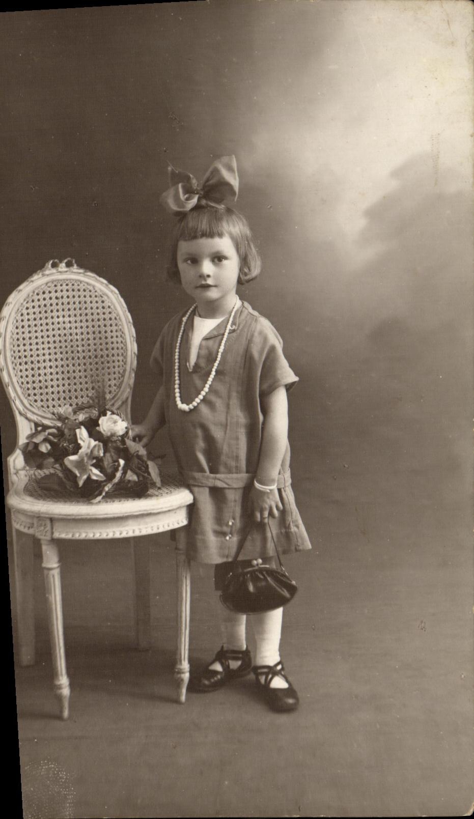 CARTE PHOTO Fantaisie Enfant