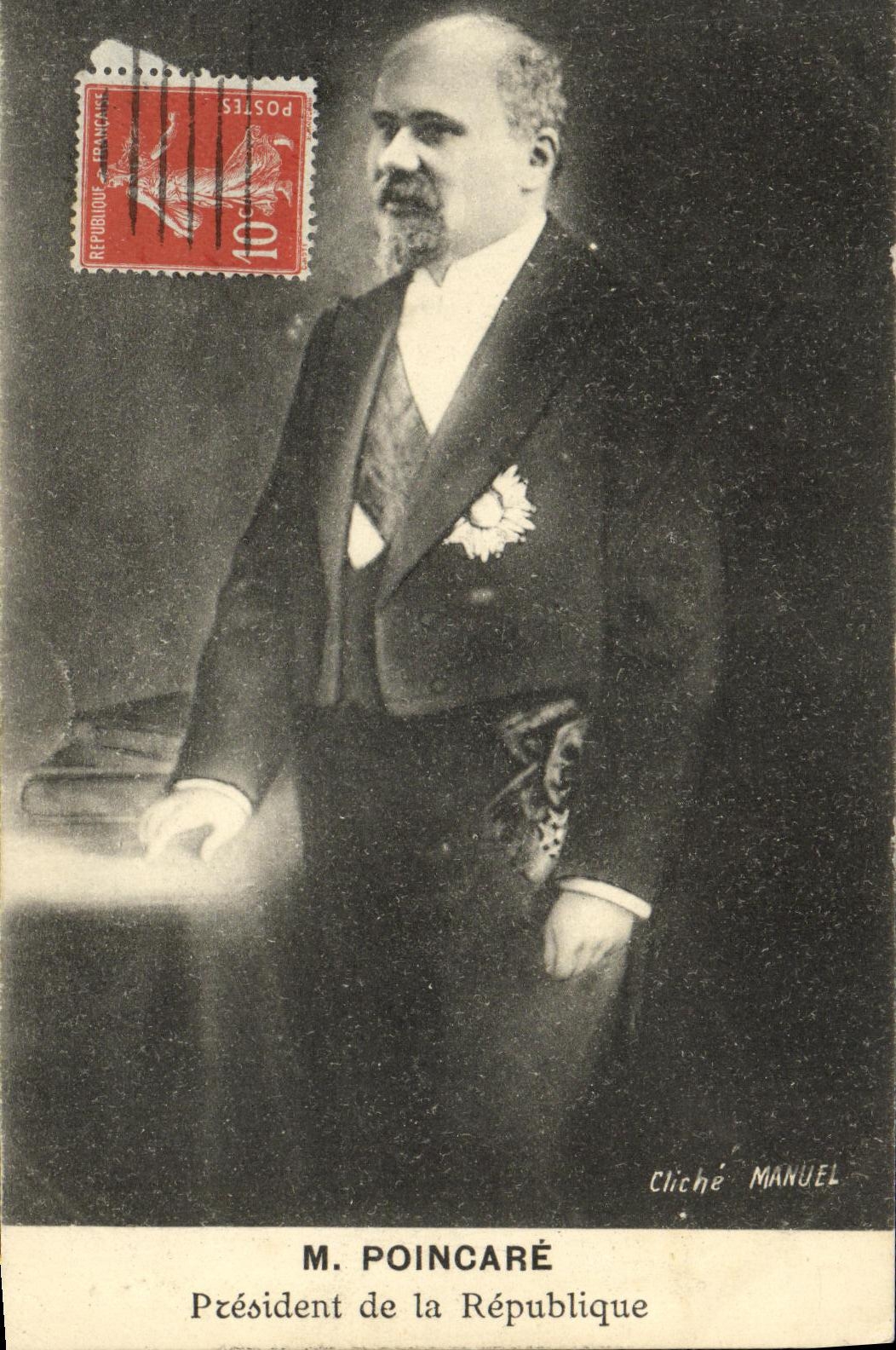 CPA Poincare President de la Republique 