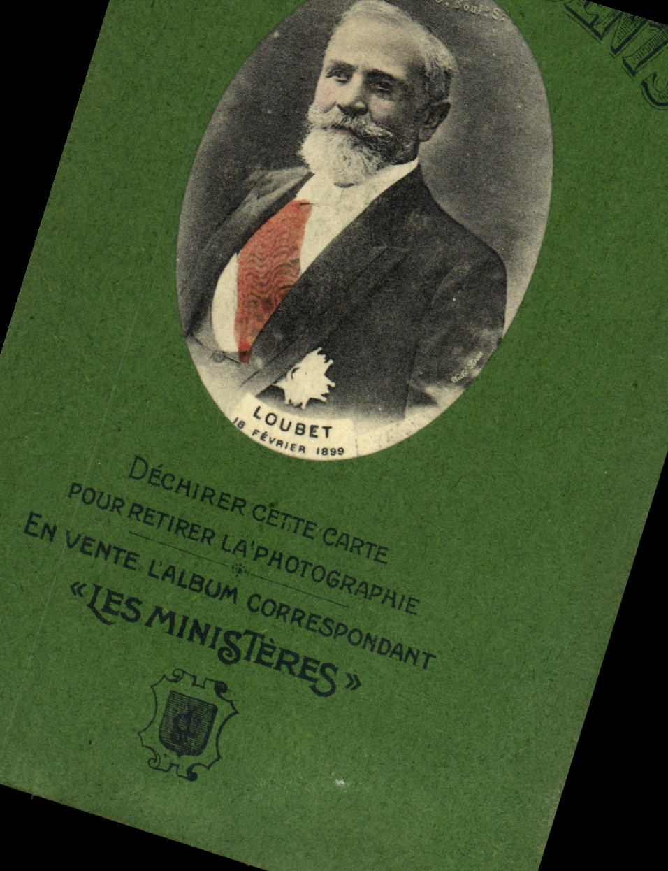 CPA Loubet President de la Republique