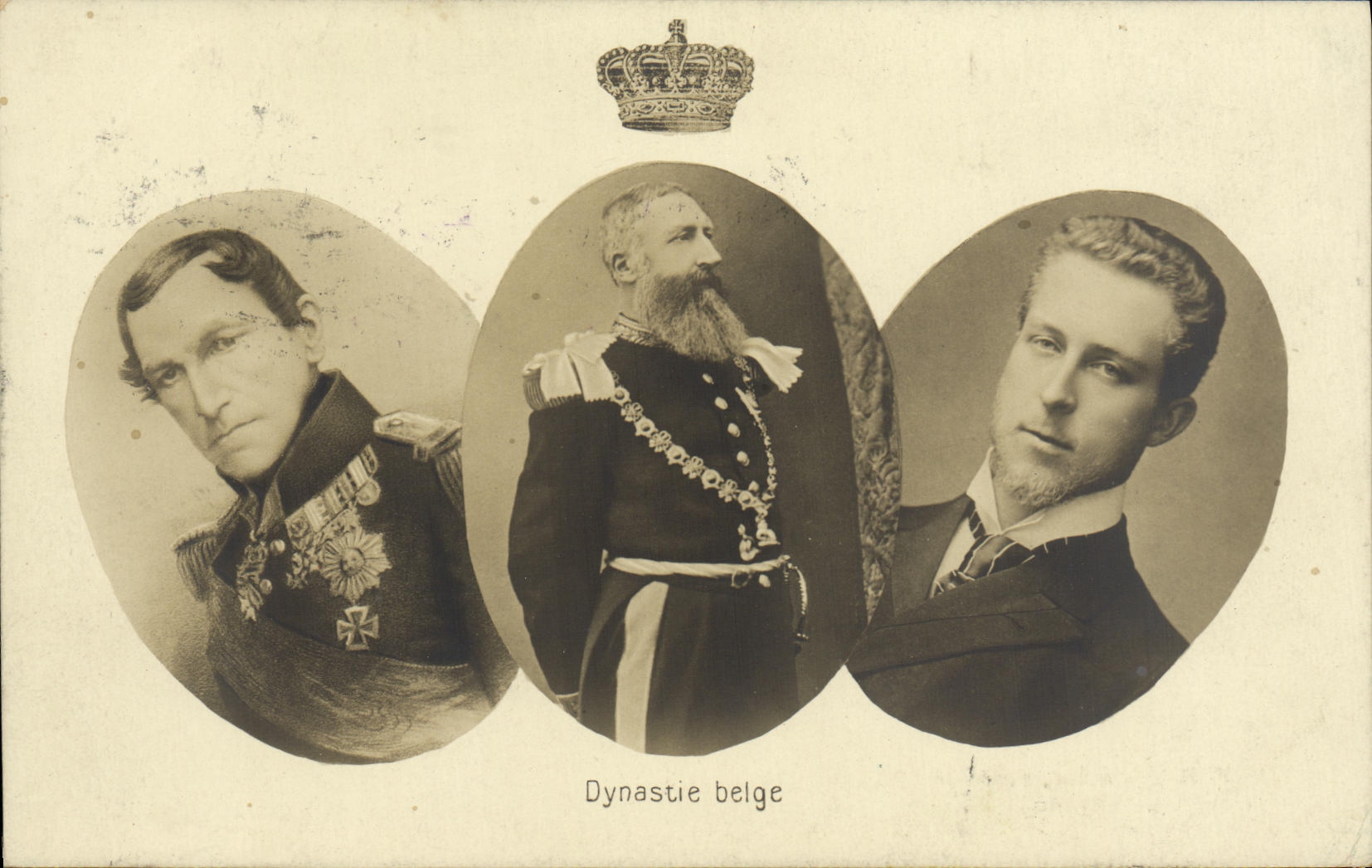 CPA Dynastie Belge Albert Leopold