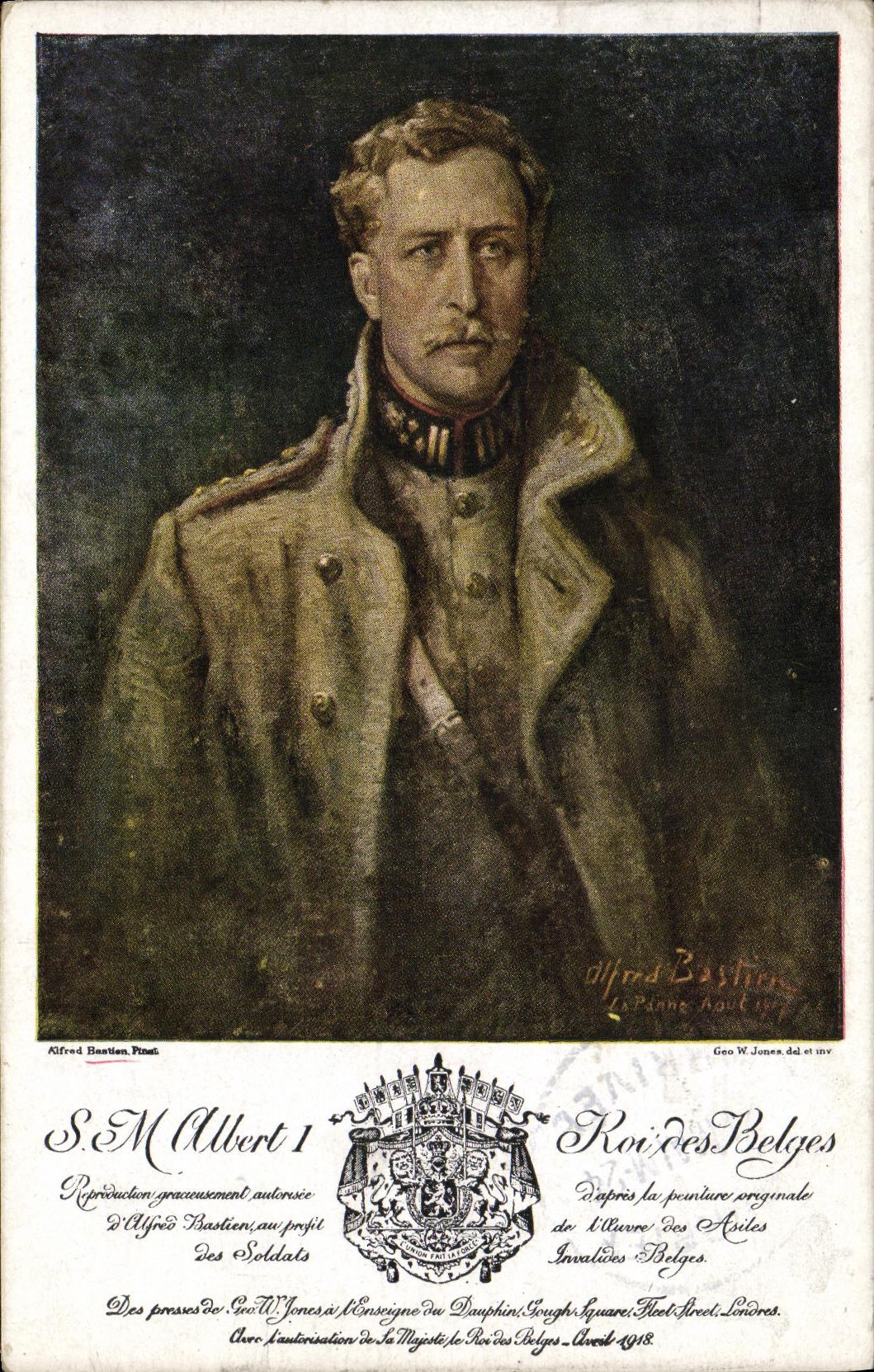 CPA Albert 1er Roi des Belges