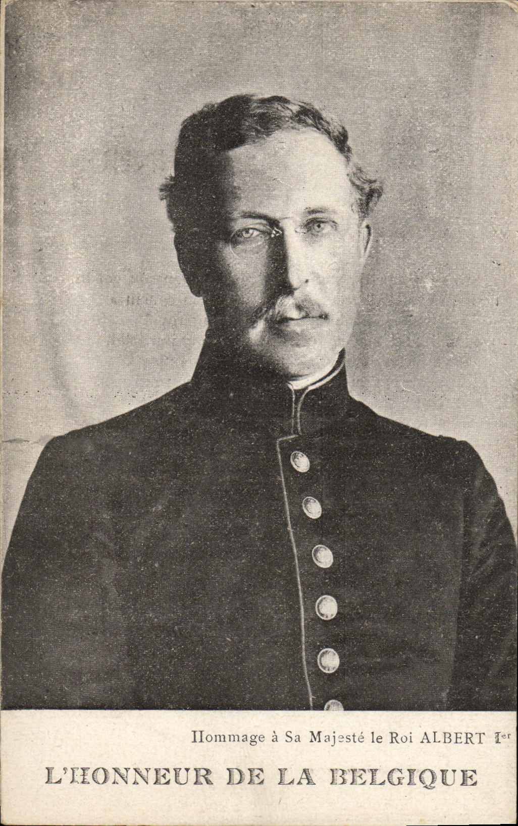 CPA Albert 1er Roi des Belges