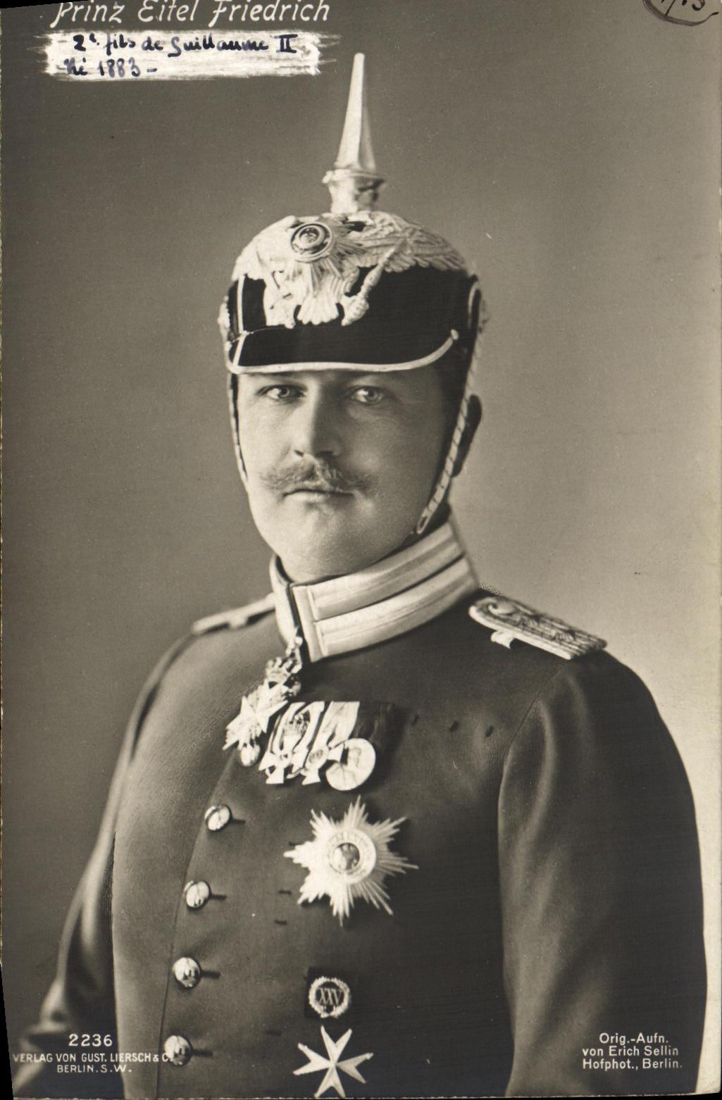 VINTAGE POSTCARD Prinz Eitel Friedrich