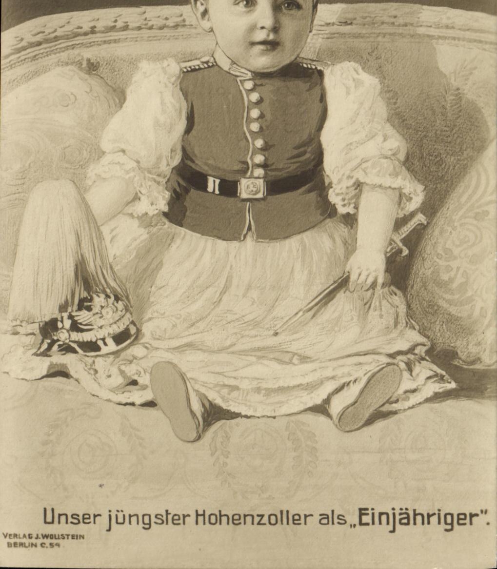 VINTAGE POSTCARD Hohenzollern Child
