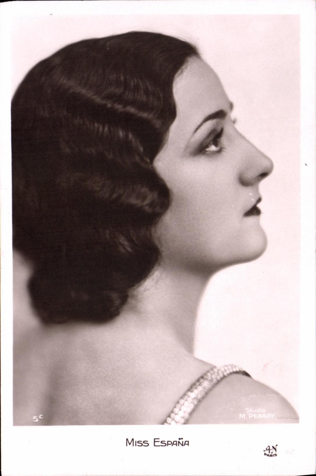 CPA Fantaisie Miss Espana