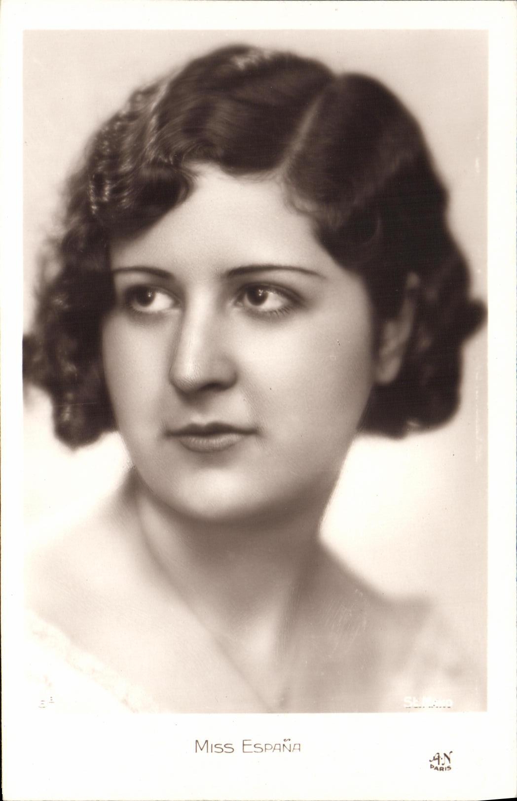 CPA Fantaisie Miss Espana