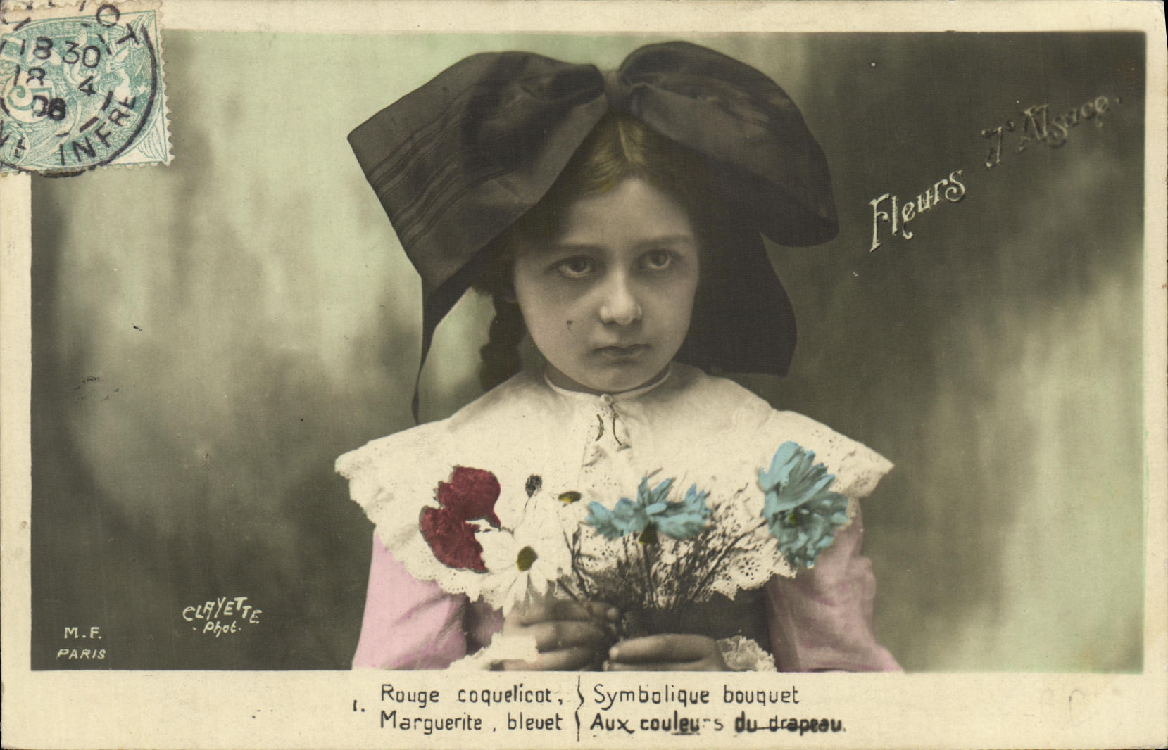 CPA Fantaisie Enfant Alsace