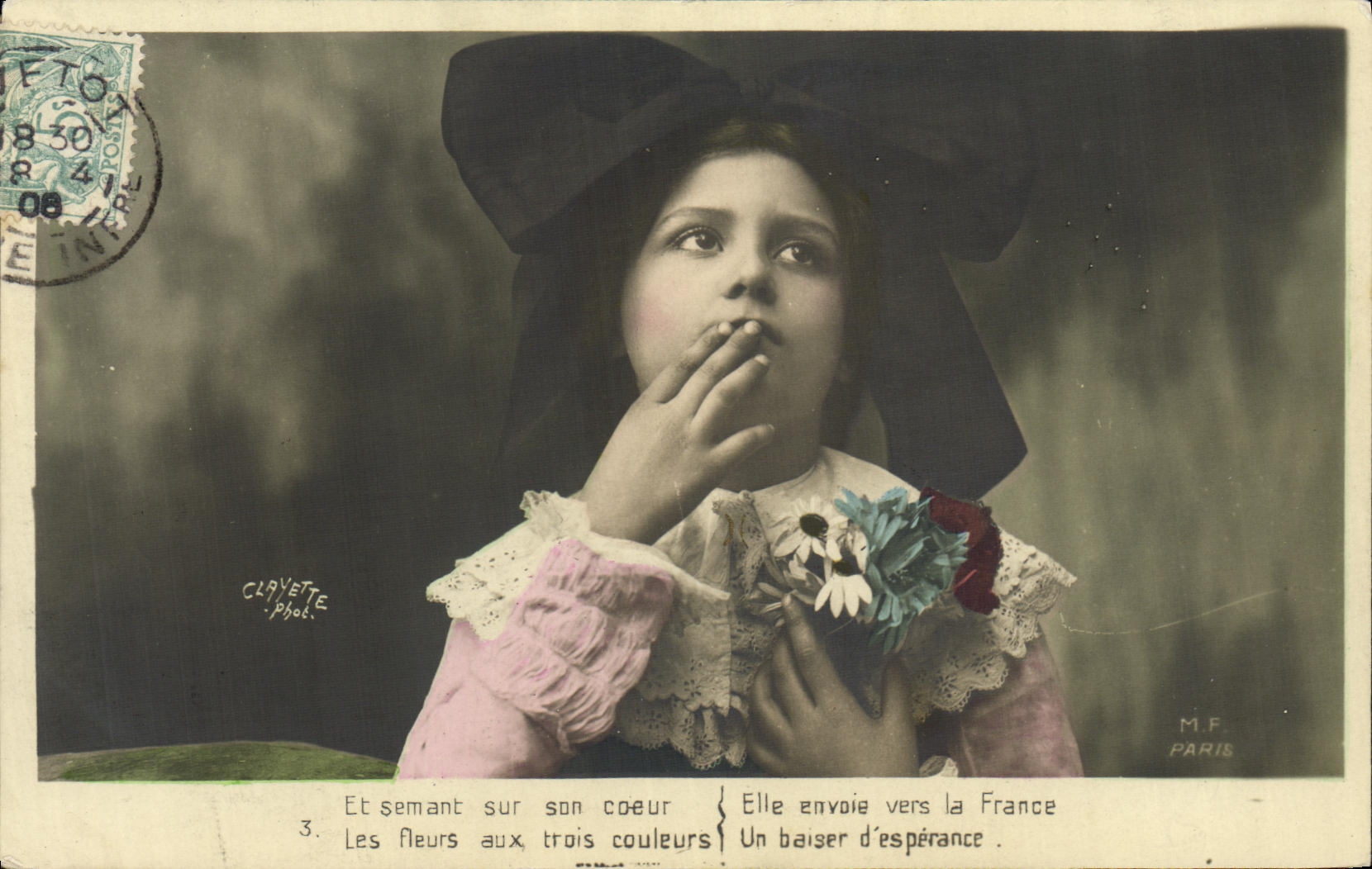 CPA Fantaisie Enfant Alsace