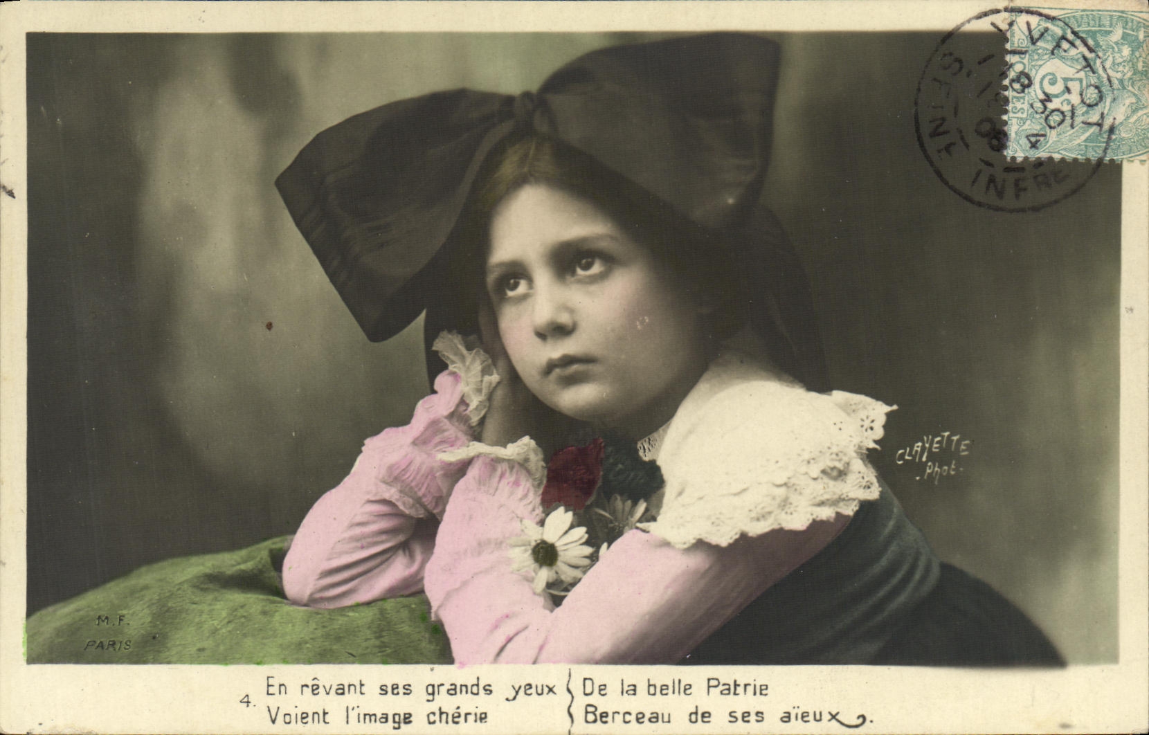 CPA Fantaisie Enfant Alsace
