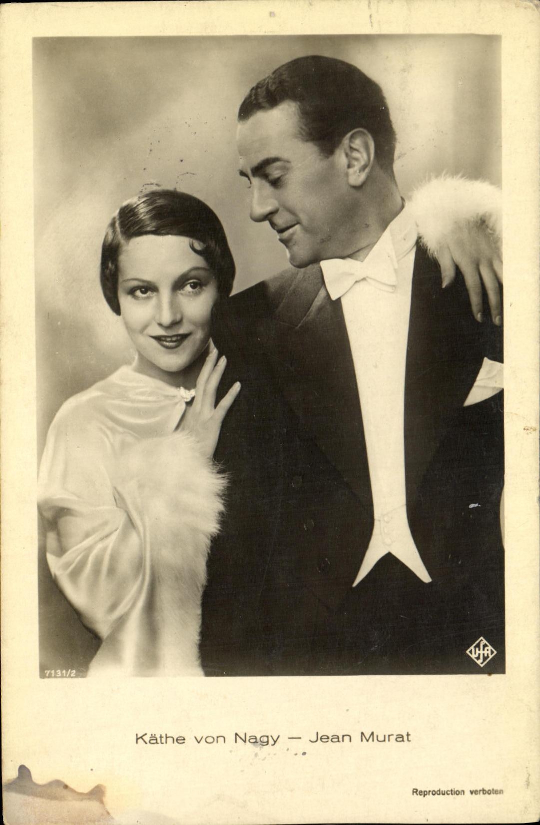 MODERN CARD Cinema Kathe von Nagy Jean Murat