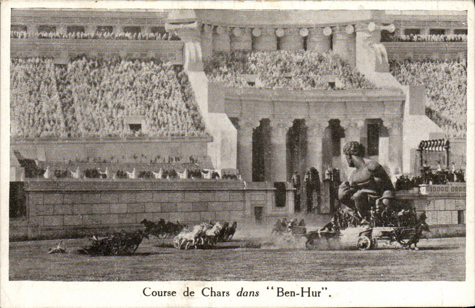 MODERN CARD Cinema Race of tanks in Ben Hur