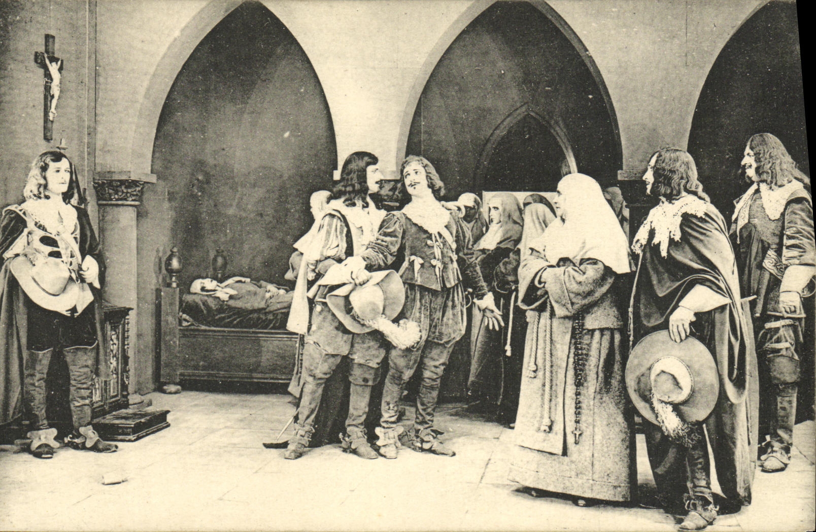 CPA Cinema Les Trois mousquetaires Alexandre Dumas