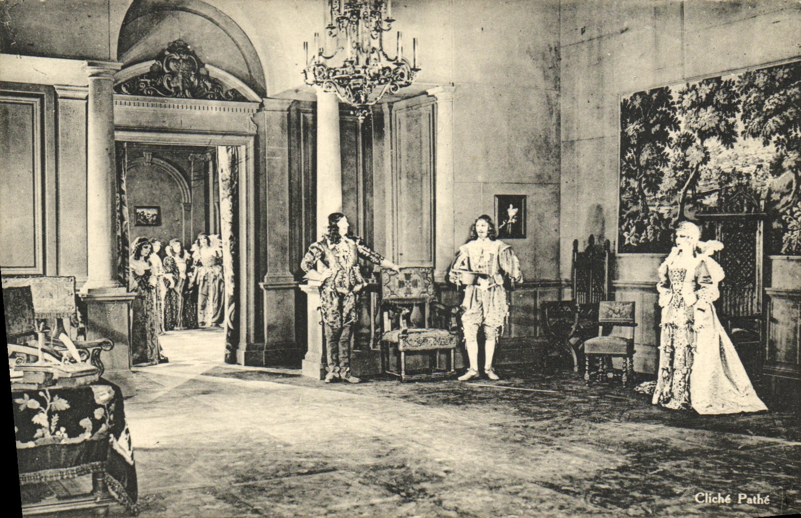 CPA Cinema Les Trois mousquetaires Alexandre Dumas